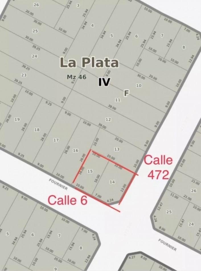Calle 6 y 472